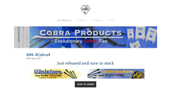 Desktop Screenshot of cobraties.com